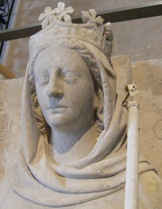 France Paris - St Denis Constance de Castille 1160 effigy 1263-4